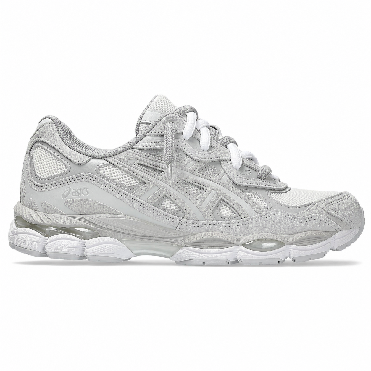 Asics GEL NYC cloud grey- double laces