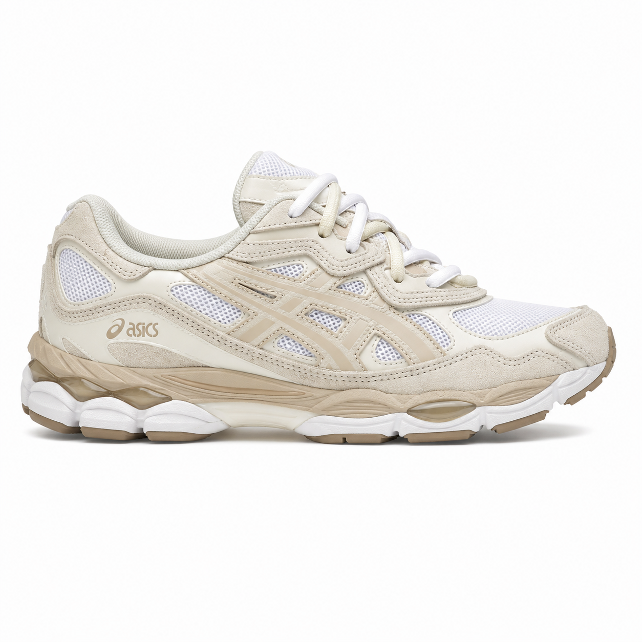 Asics GEL NYC beige- double laces
