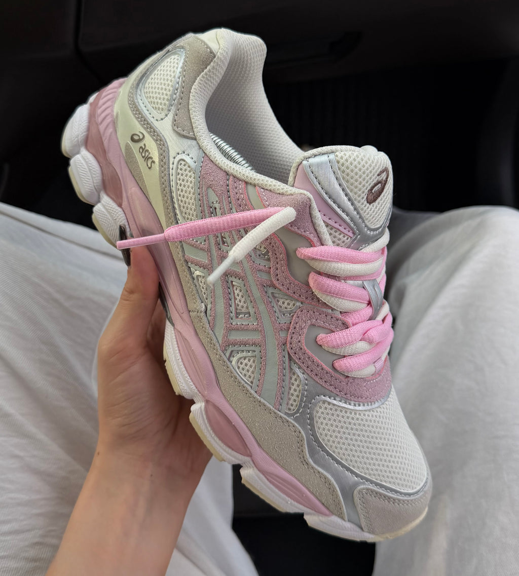Asics GEL NYC barely rose- double laces