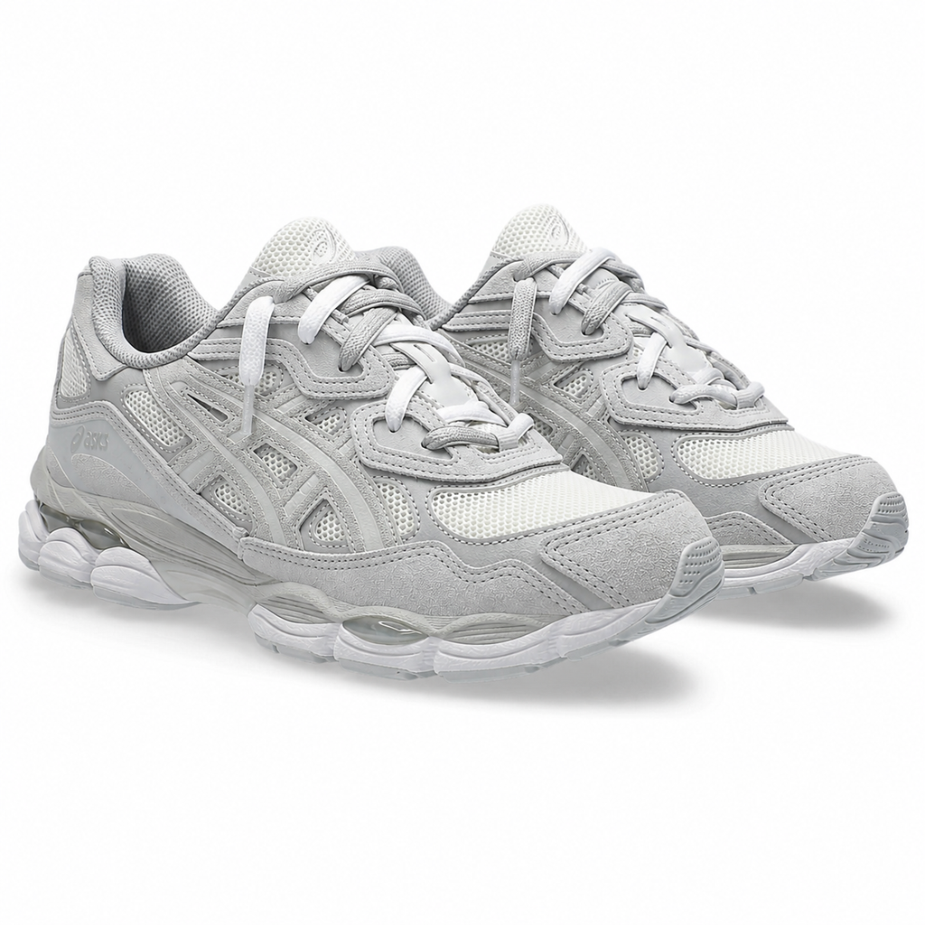 Asics GEL NYC cloud grey- double laces