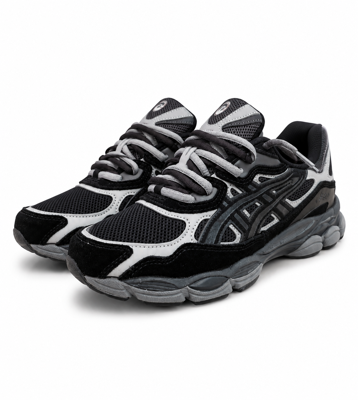 Asics GEL NYC graphite grey- double laces