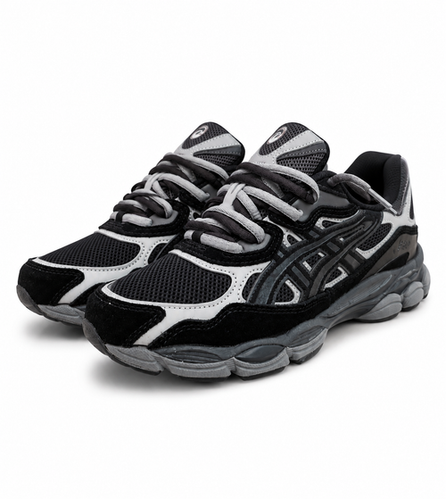 Asics GEL NYC graphite grey- double laces