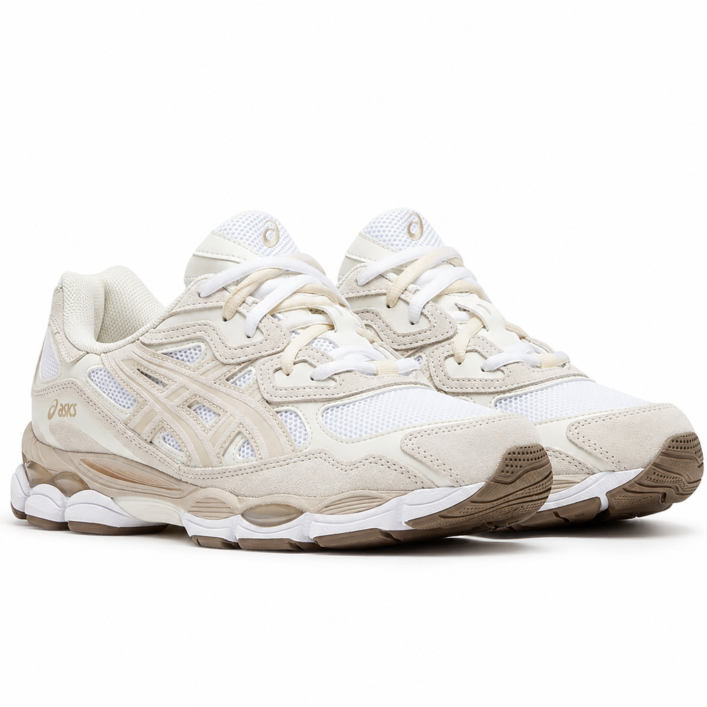 Asics GEL NYC beige- double laces