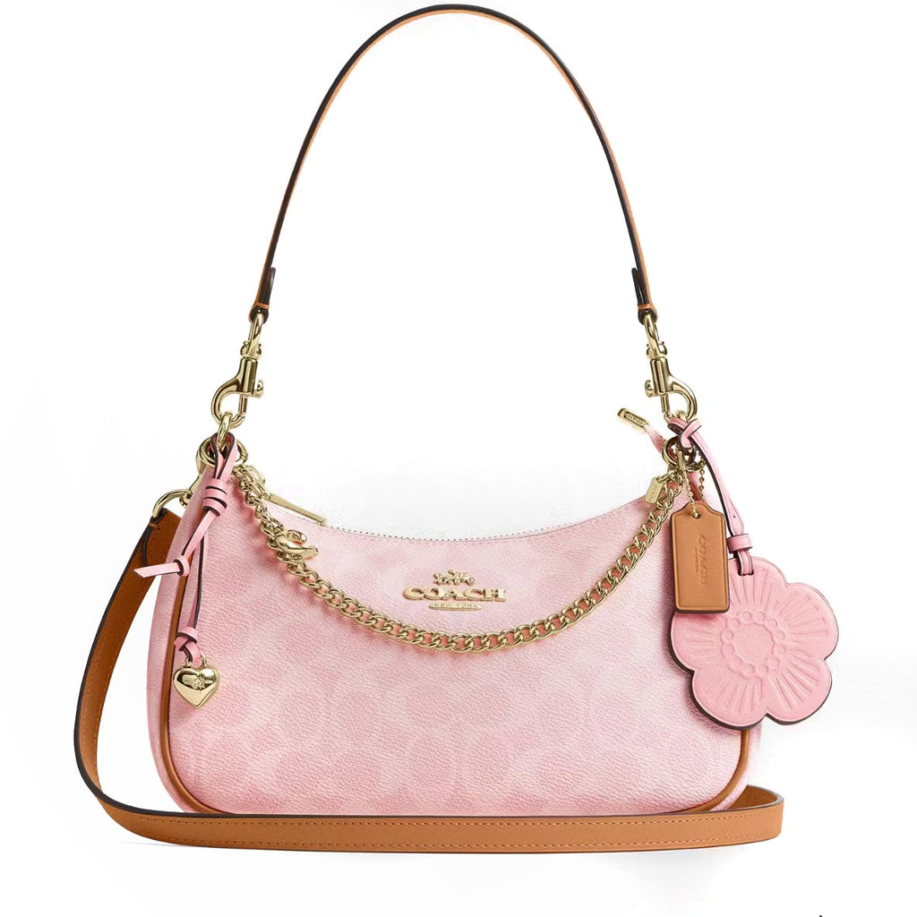 Coach Teri Shoulder Bag- Pink (new version)