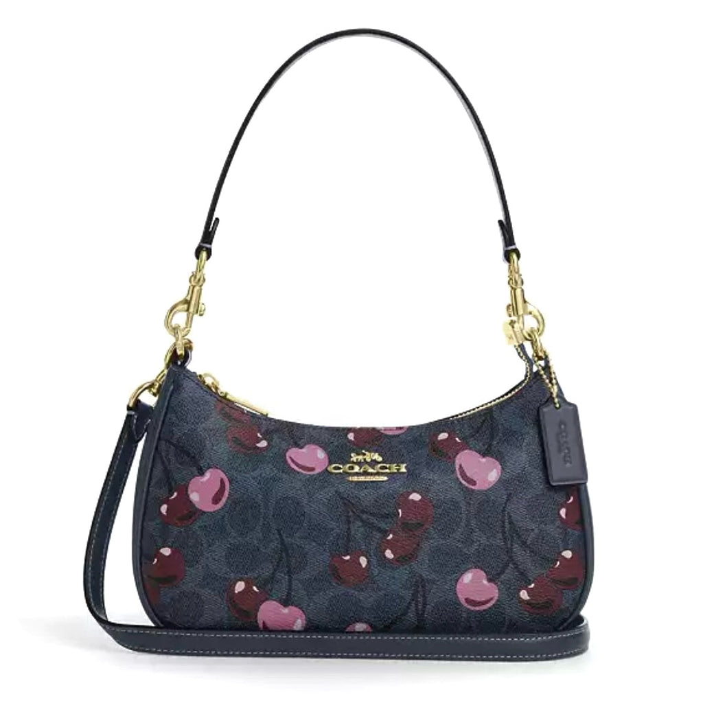 Coach Teri Cherry Bag- Blue
