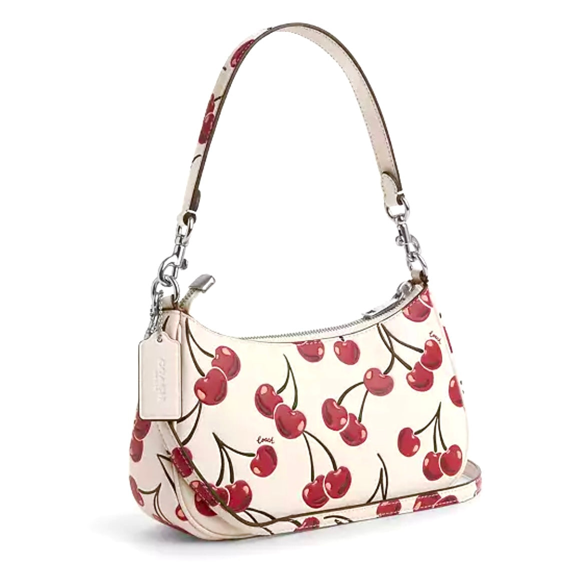 Coach Teri Cherry Bag- White