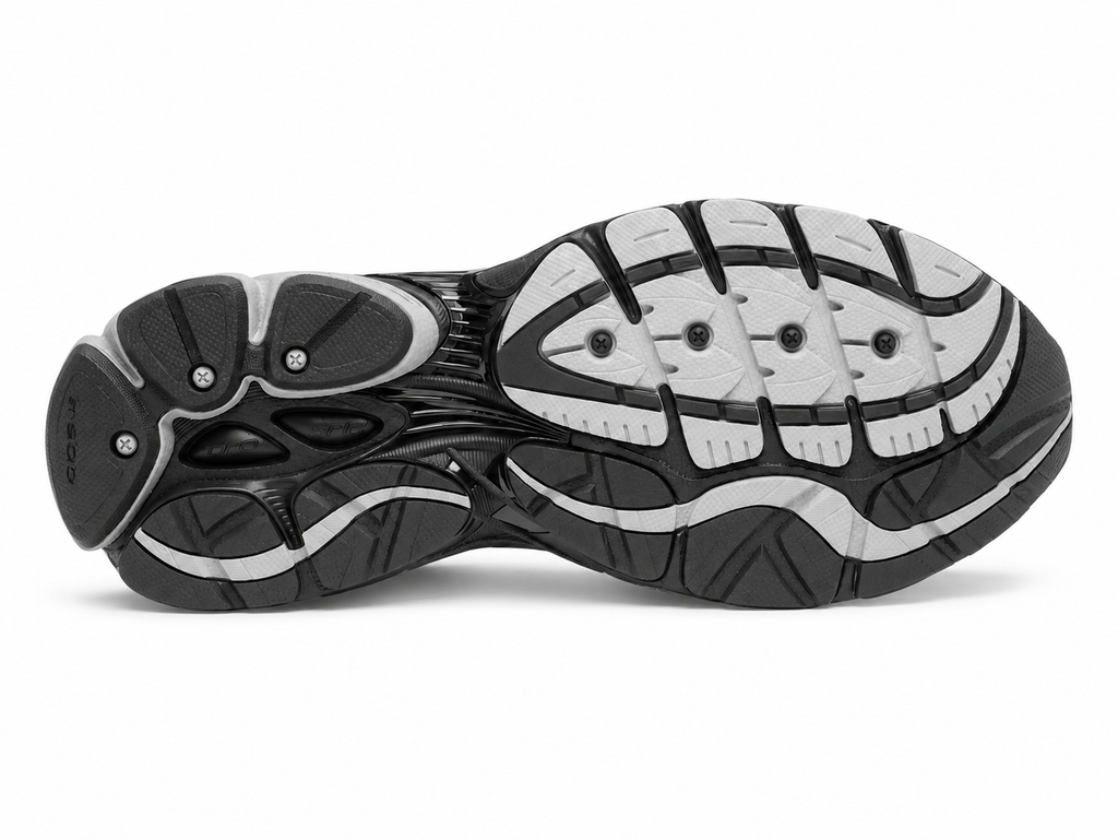 DOUBLE LACES Saucony Omni 9-black silver
