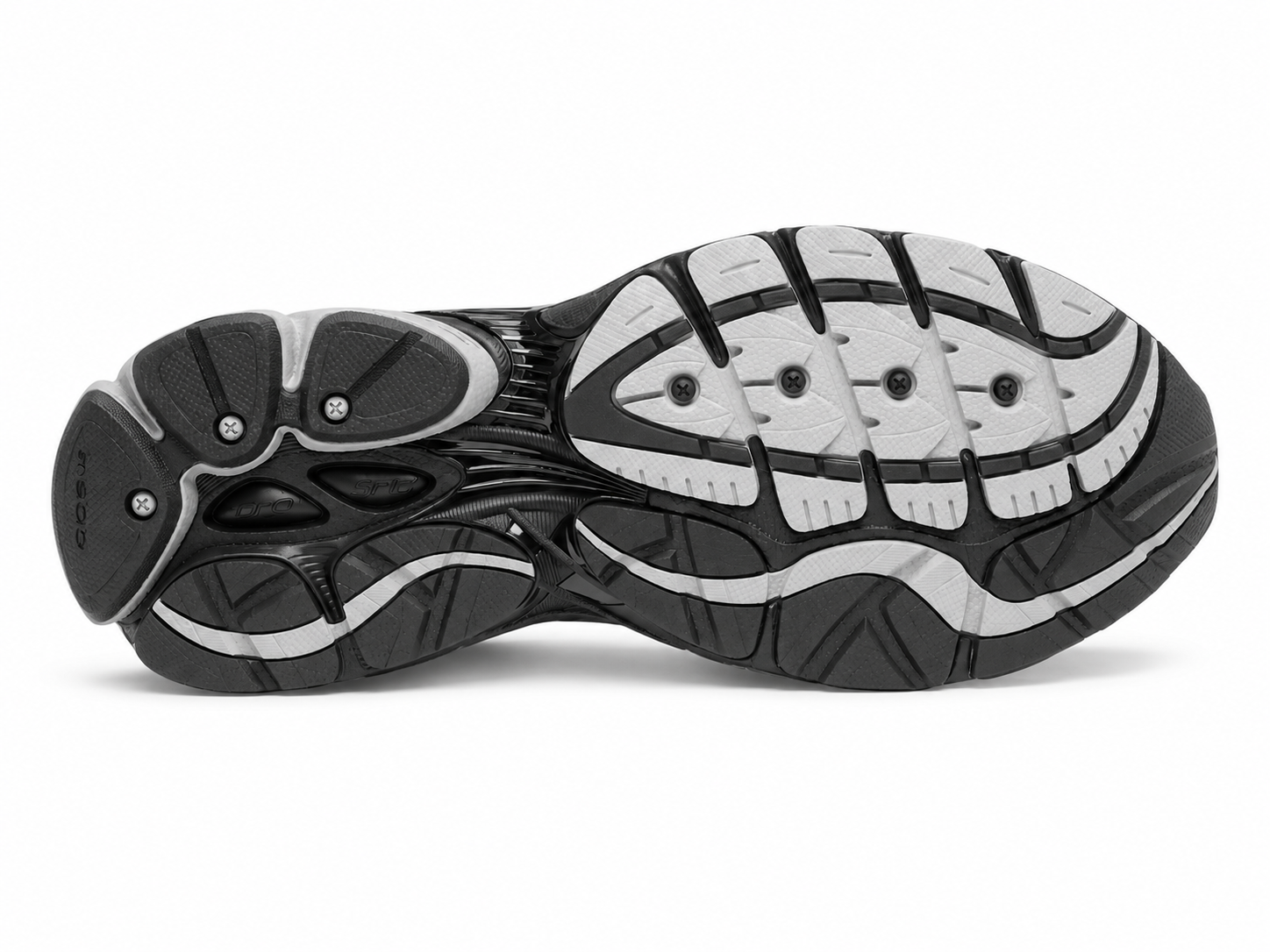 DOUBLE LACES Saucony Omni 9-black silver