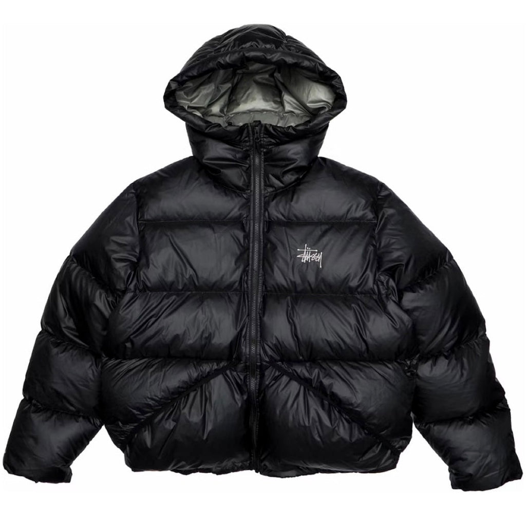 Stüssy Micro Down Parka Jacket- Grey
