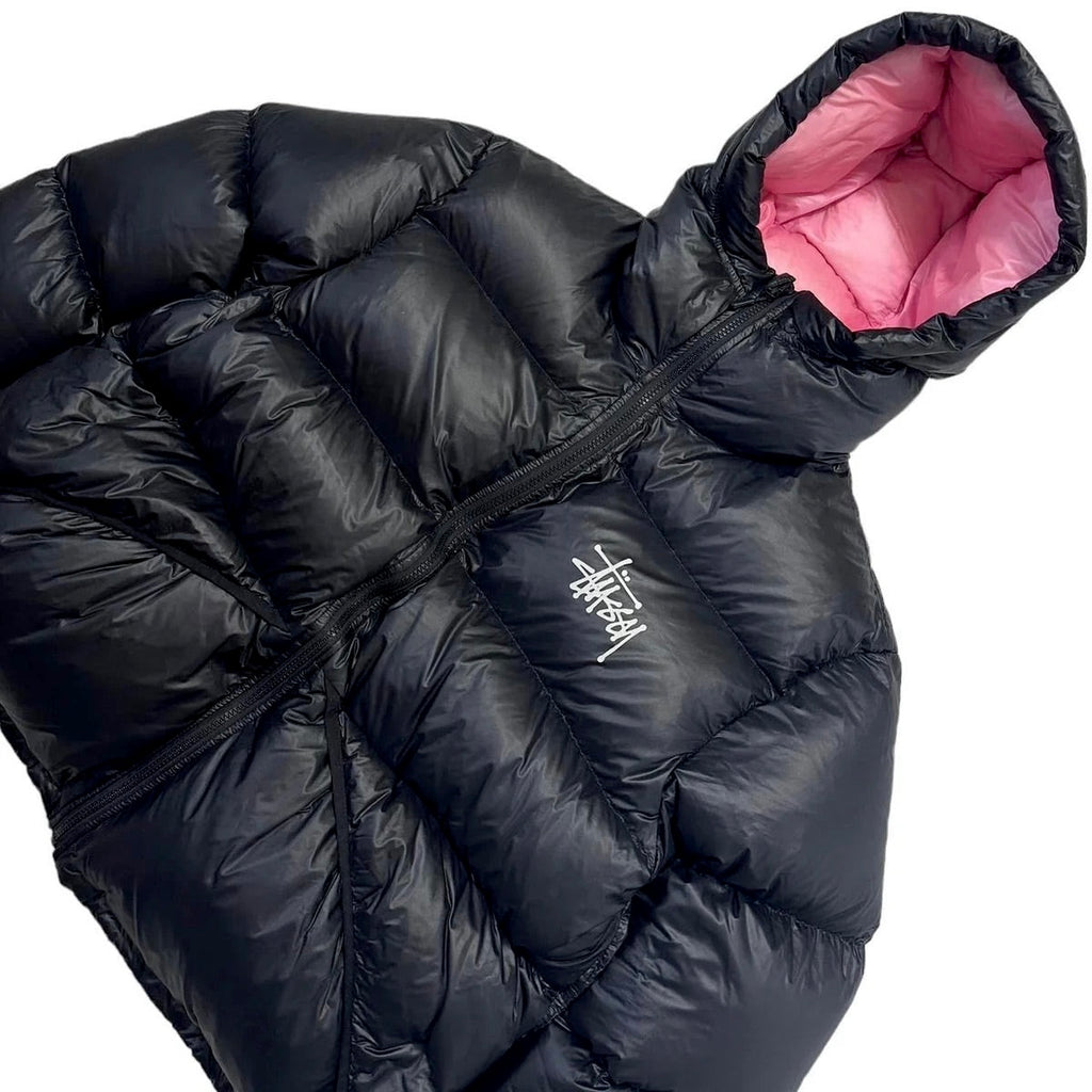 Stüssy Micro Down Parka Jacket- Pink