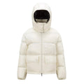 Moncler Abbaye Down Jacket- White