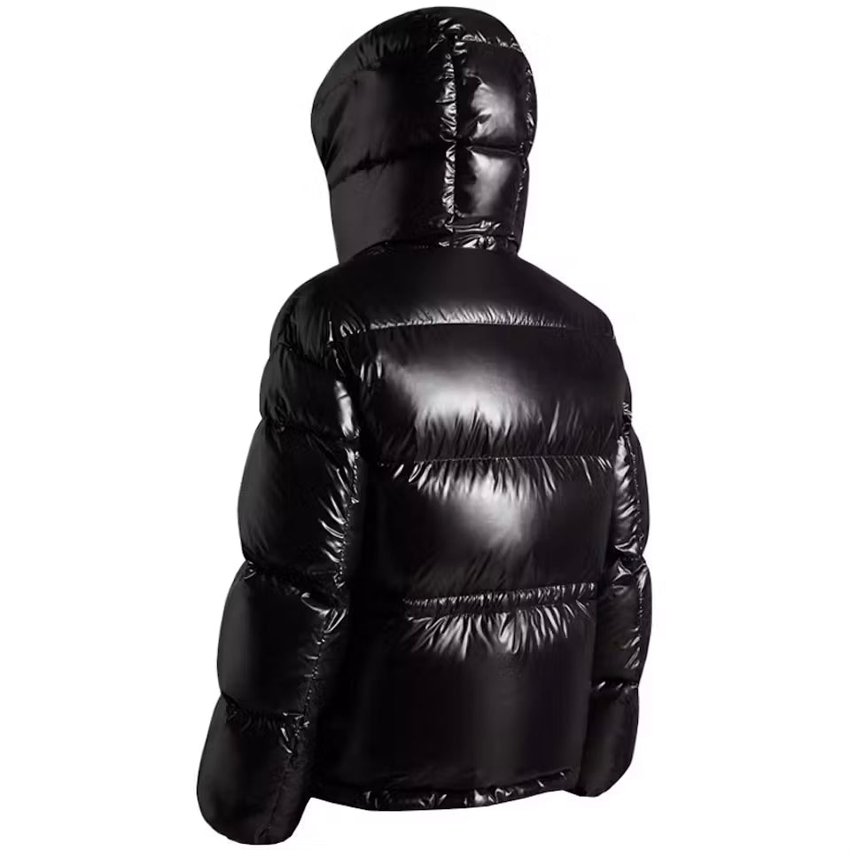 Moncler Abbaye Down Jacket- Black