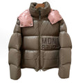 Moncler Abbaye Down Jacket- Green
